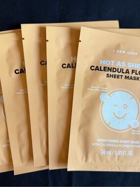 I DEW CARE Hot As Sheet Calendula Flower Brightening Sheet Mask